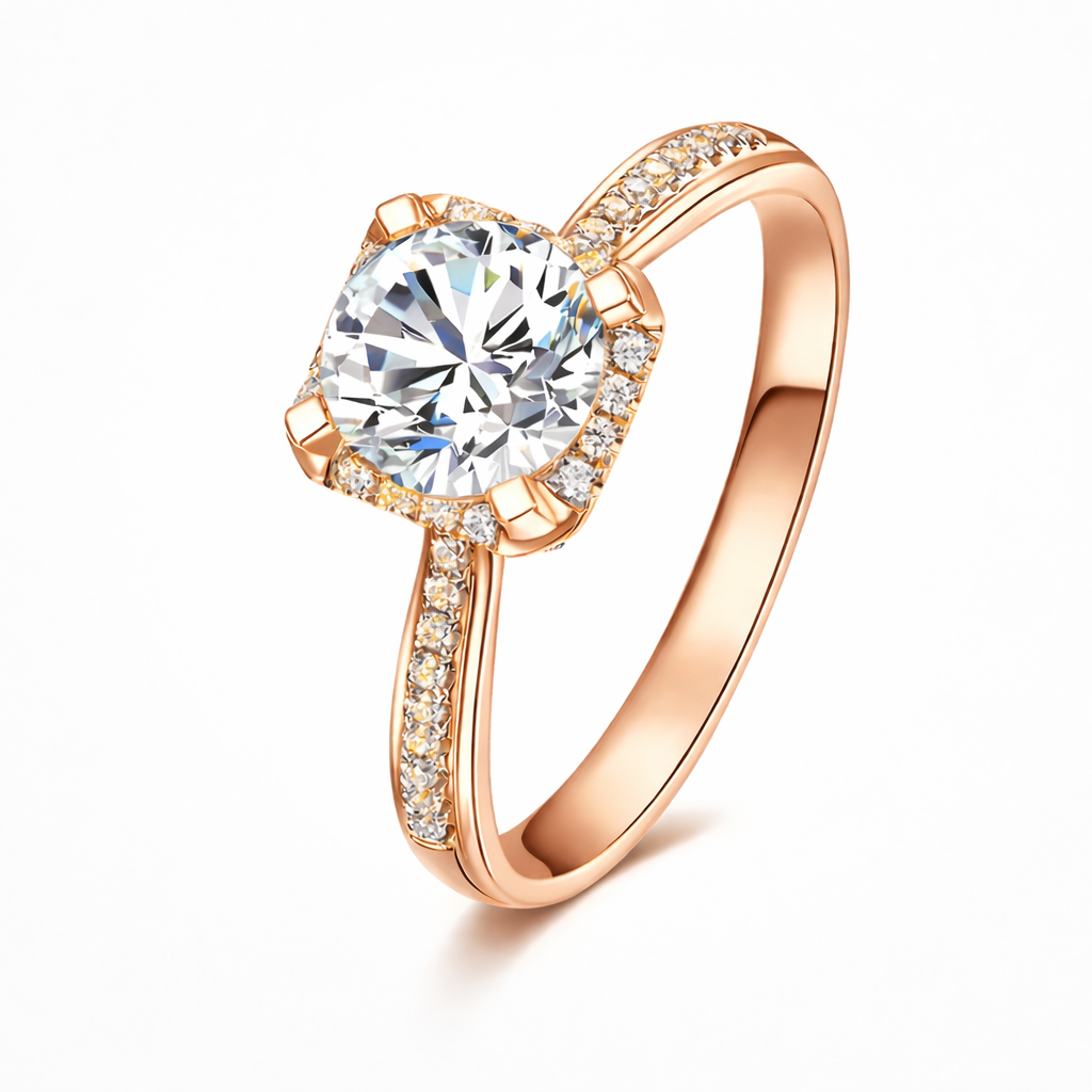 Première — pierścionek z 2ct diamentem laboratoryjnym, złoto 18K