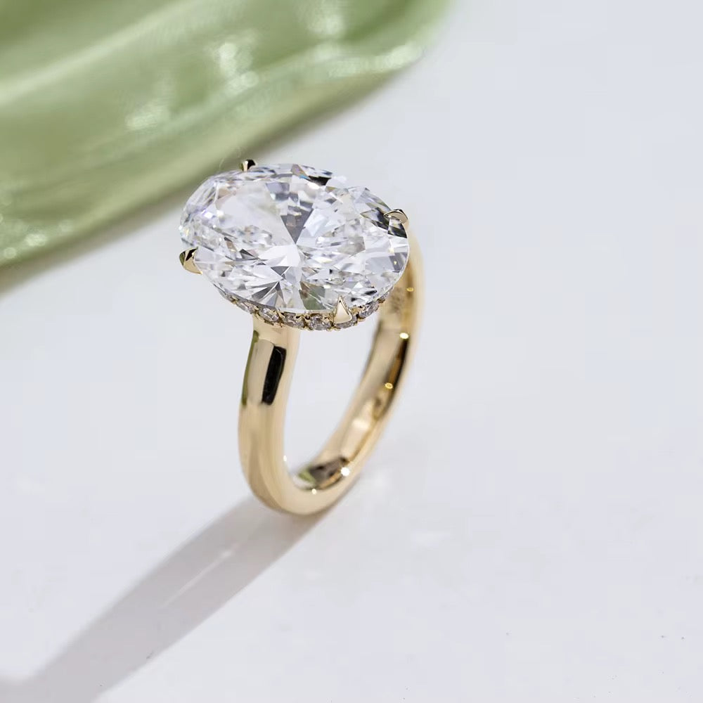 Éclat Grand — pierścionek z 6ct diamentem laboratoryjnym