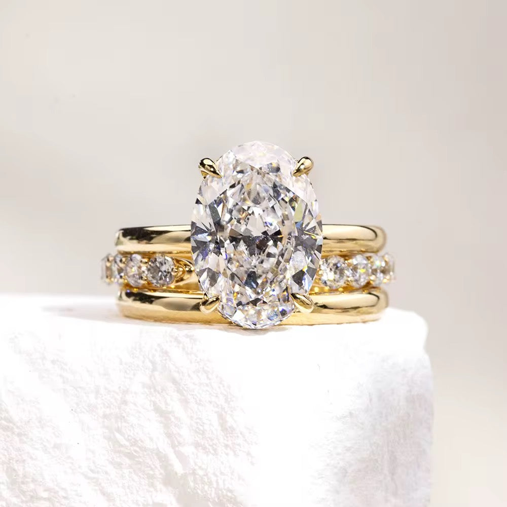 Lumière Solitaire - pierścionek z 5ct diamentem laboratoryjnym