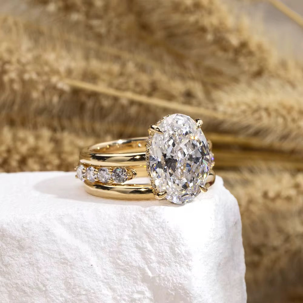 Lumière Solitaire - pierścionek z 5ct diamentem laboratoryjnym