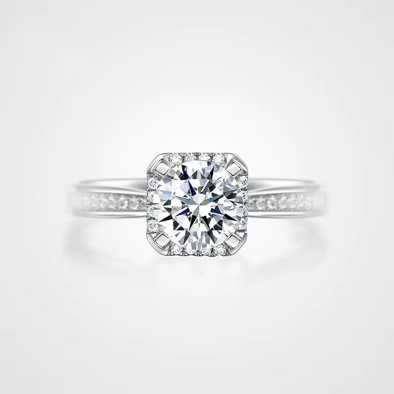 Première — pierścionek z 2ct diamentem laboratoryjnym, złoto 18K