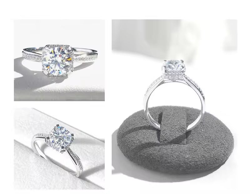 Première — pierścionek z 2ct diamentem laboratoryjnym, złoto 18K